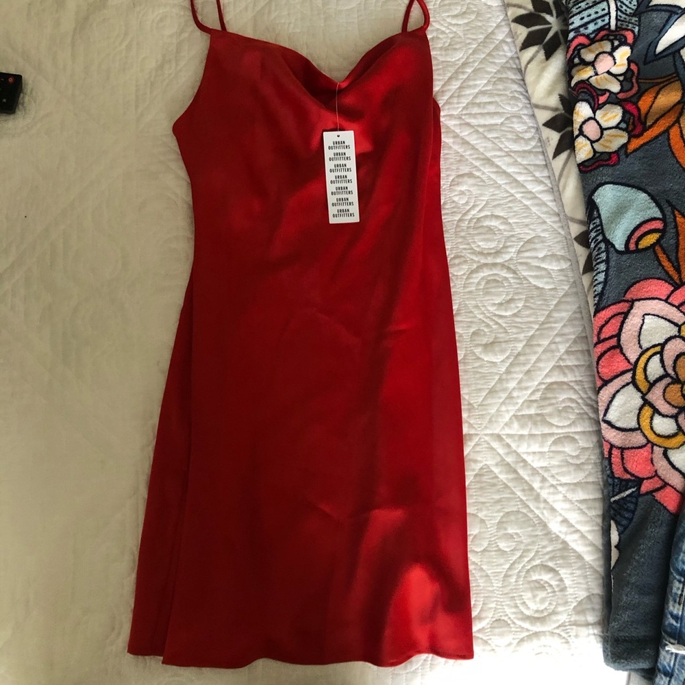 Urban Outfitters Red Mini Dress